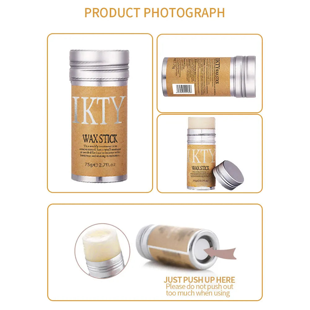 Stick Cire Coiffante Professionnel Non Gras - Fixation 24h Tous Cheveux PL971STORE