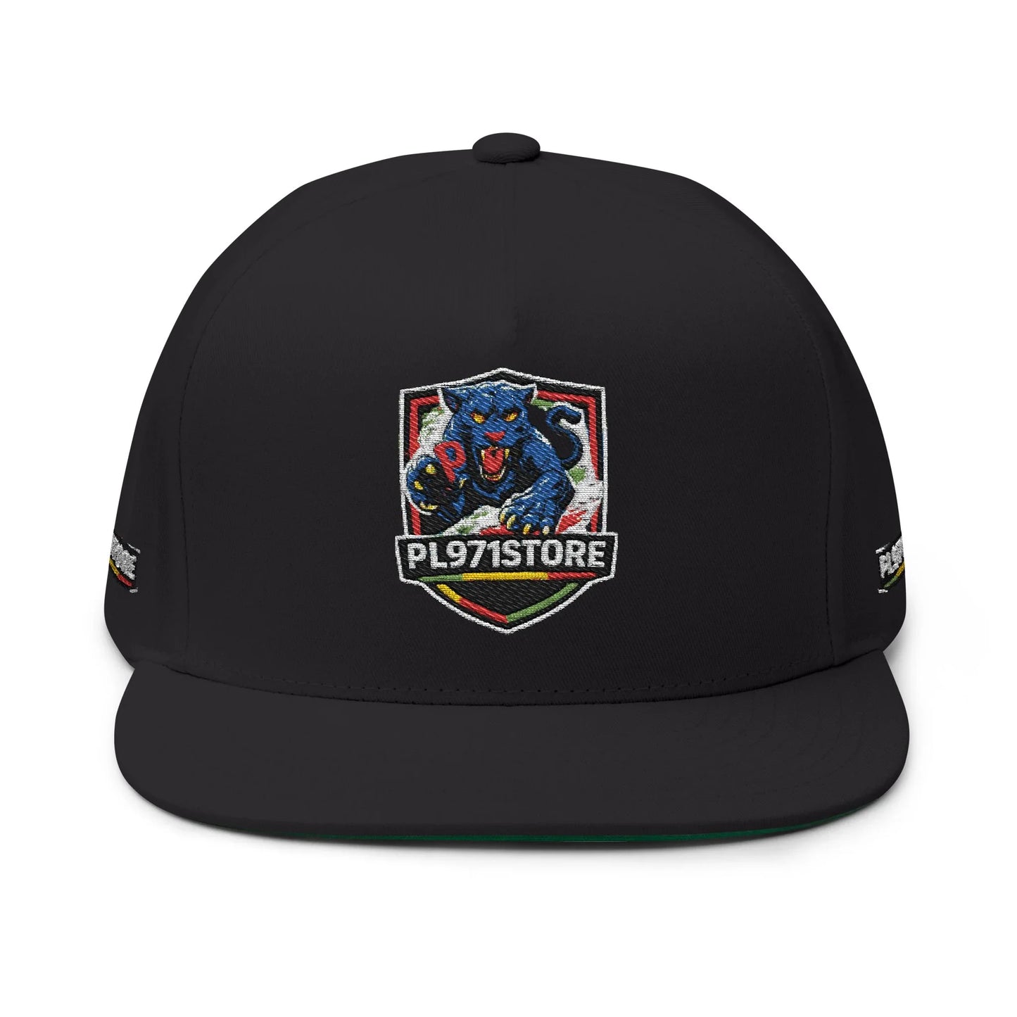 Casquette Flat Bill Brodée PL Premium – Streetwear Urbain - PL971STORE