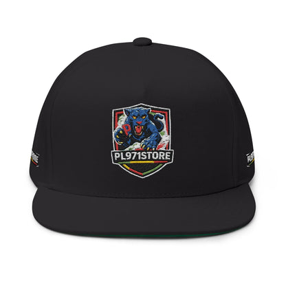 Casquette Flat Bill Brodée PL Premium – Streetwear Urbain - PL971STORE