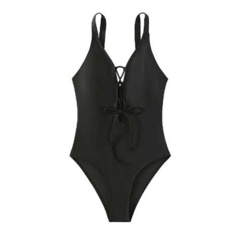 Maillot de Bain Une Pièce Femme - Détail Ajouré & Cordon Ajustable PL971STORE