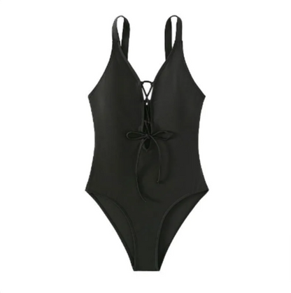 Maillot de Bain Une Pièce Femme - Détail Ajouré & Cordon Ajustable PL971STORE