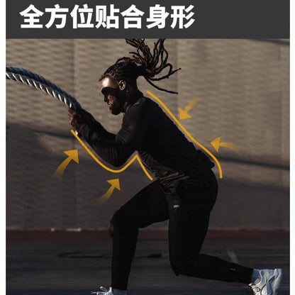 Sweat Compression Polaire Homme - Running Training Hiver Premium