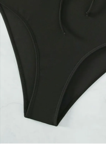 Maillot de Bain Une Pièce Femme - Détail Ajouré & Cordon Ajustable PL971STORE