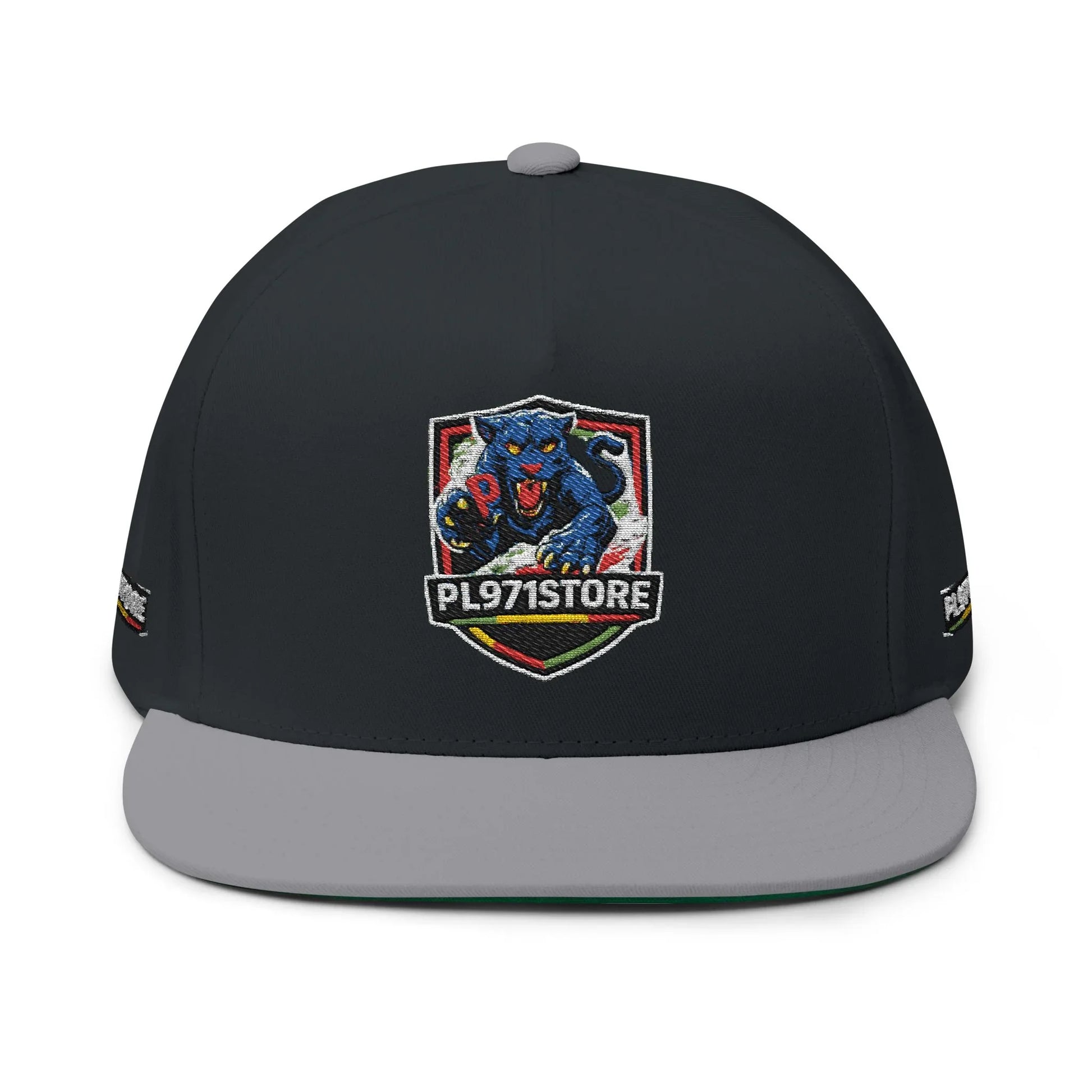 Casquette Flat Bill Brodée PL Premium – Streetwear Urbain - PL971STORE