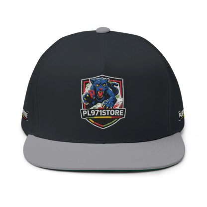 Casquette Flat Bill Brodée PL Premium – Streetwear Urbain - PL971STORE