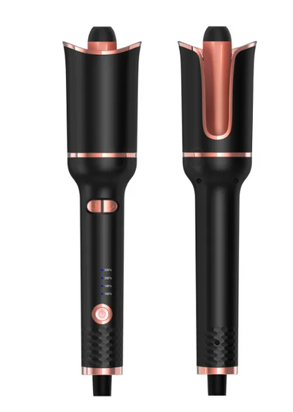 Fer à Boucler Automatique Professionnel - Technologie Ionique Anti-Frizz