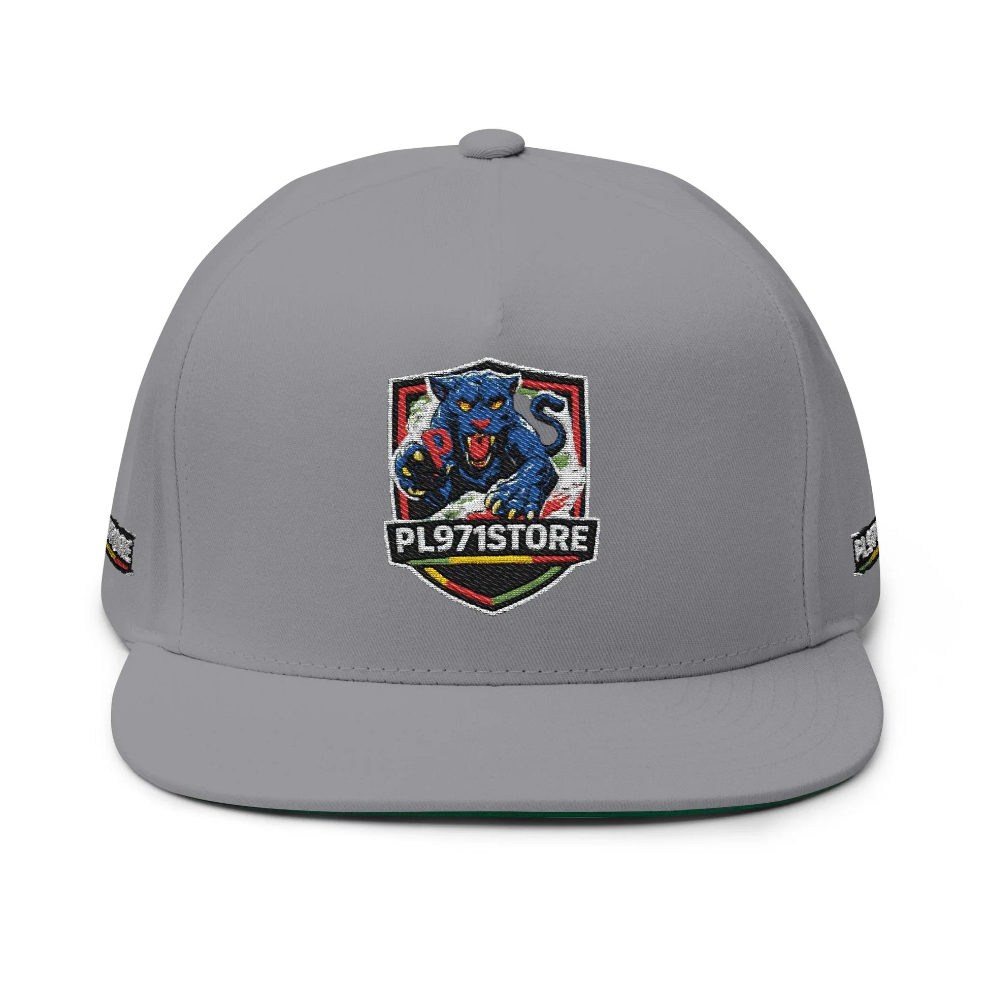 Casquette Flat Bill Brodée PL Premium – Streetwear Urbain - PL971STORE