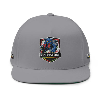 Casquette Flat Bill Brodée PL Premium – Streetwear Urbain - PL971STORE