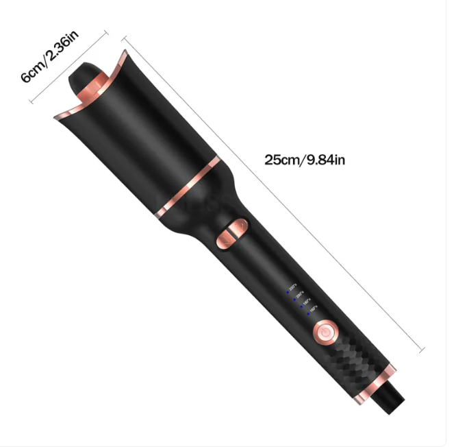 Fer à Boucler Automatique Professionnel - Technologie Ionique Anti-Frizz