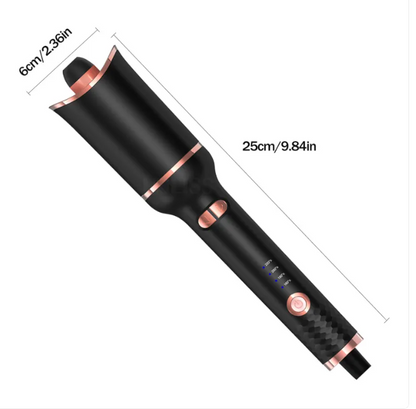 Fer à Boucler Automatique Professionnel - Technologie Ionique Anti-Frizz