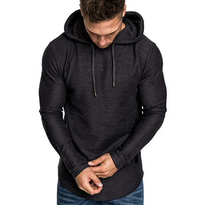 Sweat à Capuche Homme Slim Fit - Style Urbain Premium