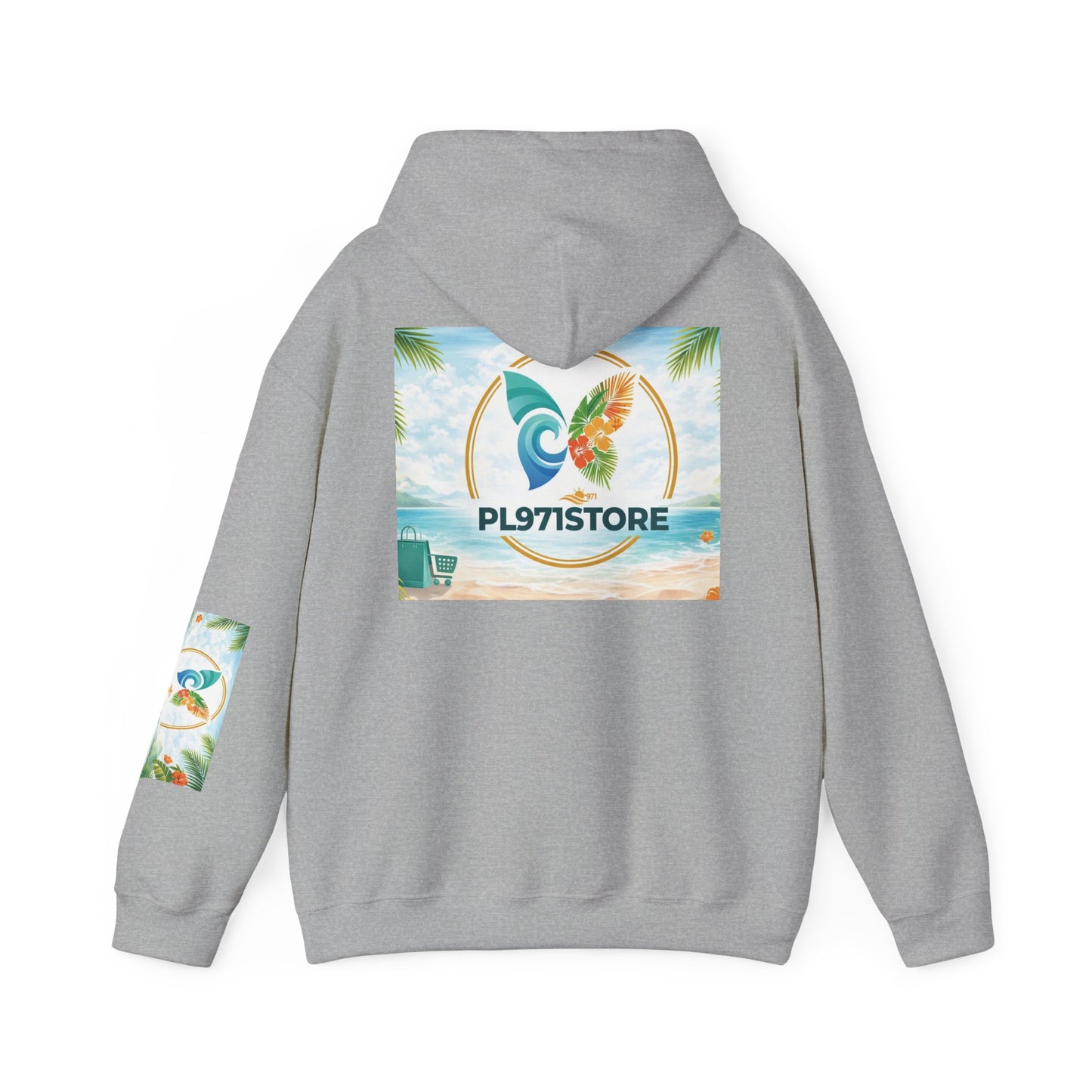 Sweat à Capuche PL971STORE - Tropical Surf Premium