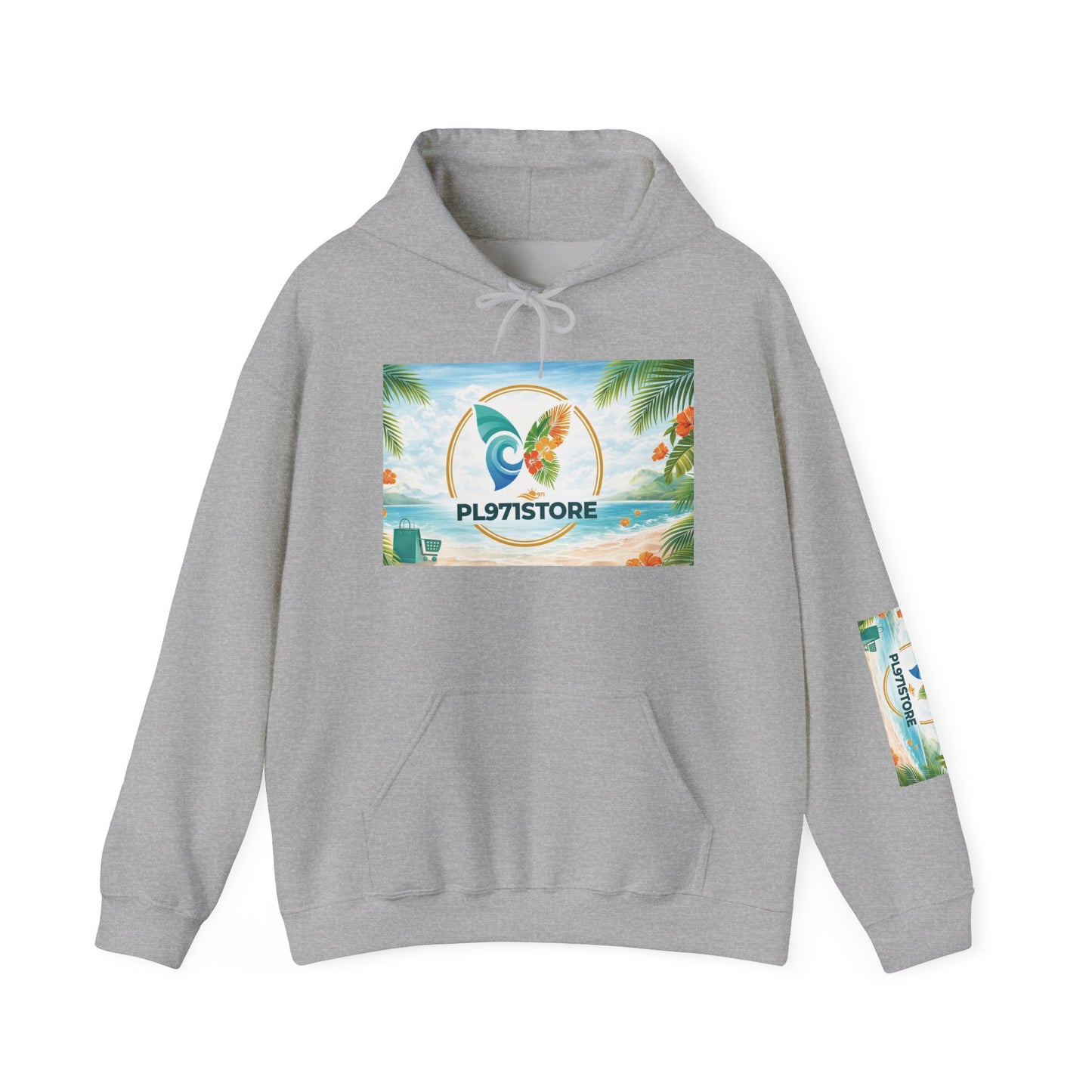 Sweat à Capuche PL971STORE - Tropical Surf Premium
