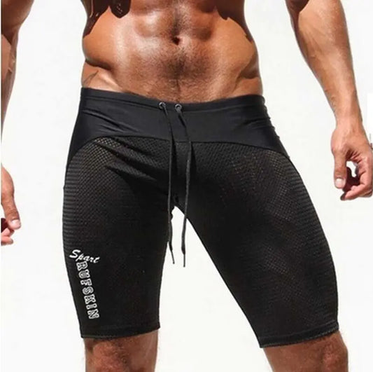 Short Homme Maille Respirante - Confort Premium Été