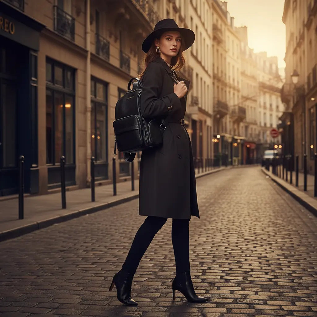 Sac dos cuir coréen femme Tendance Chic, Moderne PL971STORE