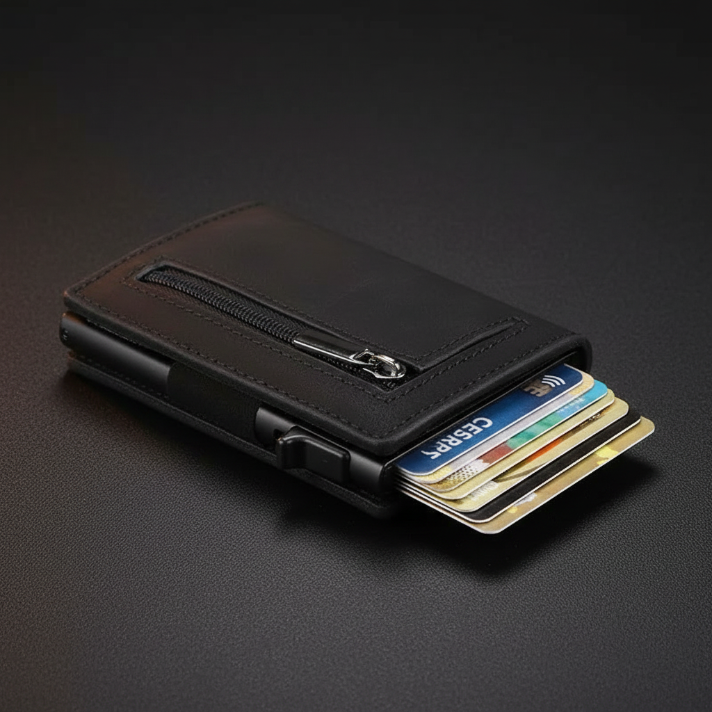 Porte Carte Métallique RFID Homme Ultra Mince PL971STORE