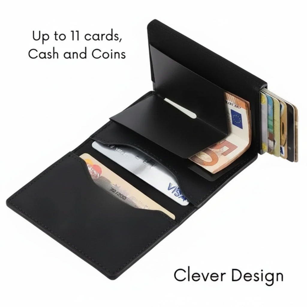 Porte Carte Métallique RFID Homme Ultra Mince PL971STORE