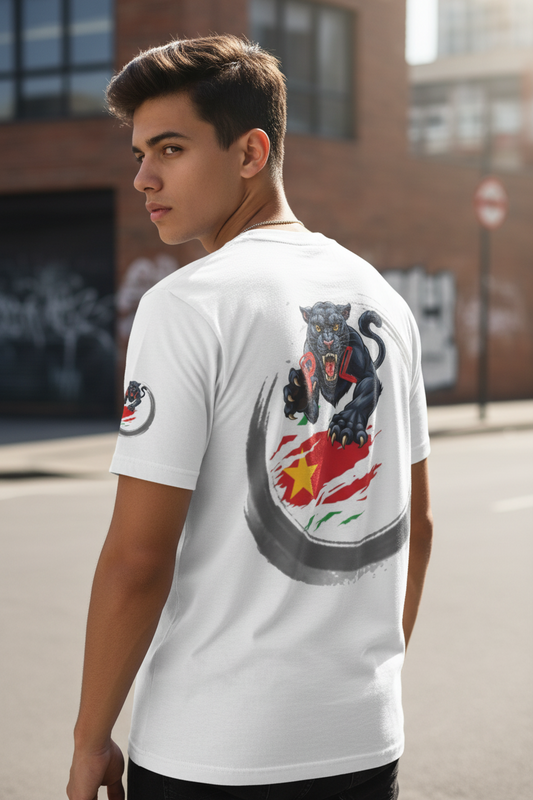 T-Shirt Logo PL Brand - Manches Courtes Unisexe Coton Premium